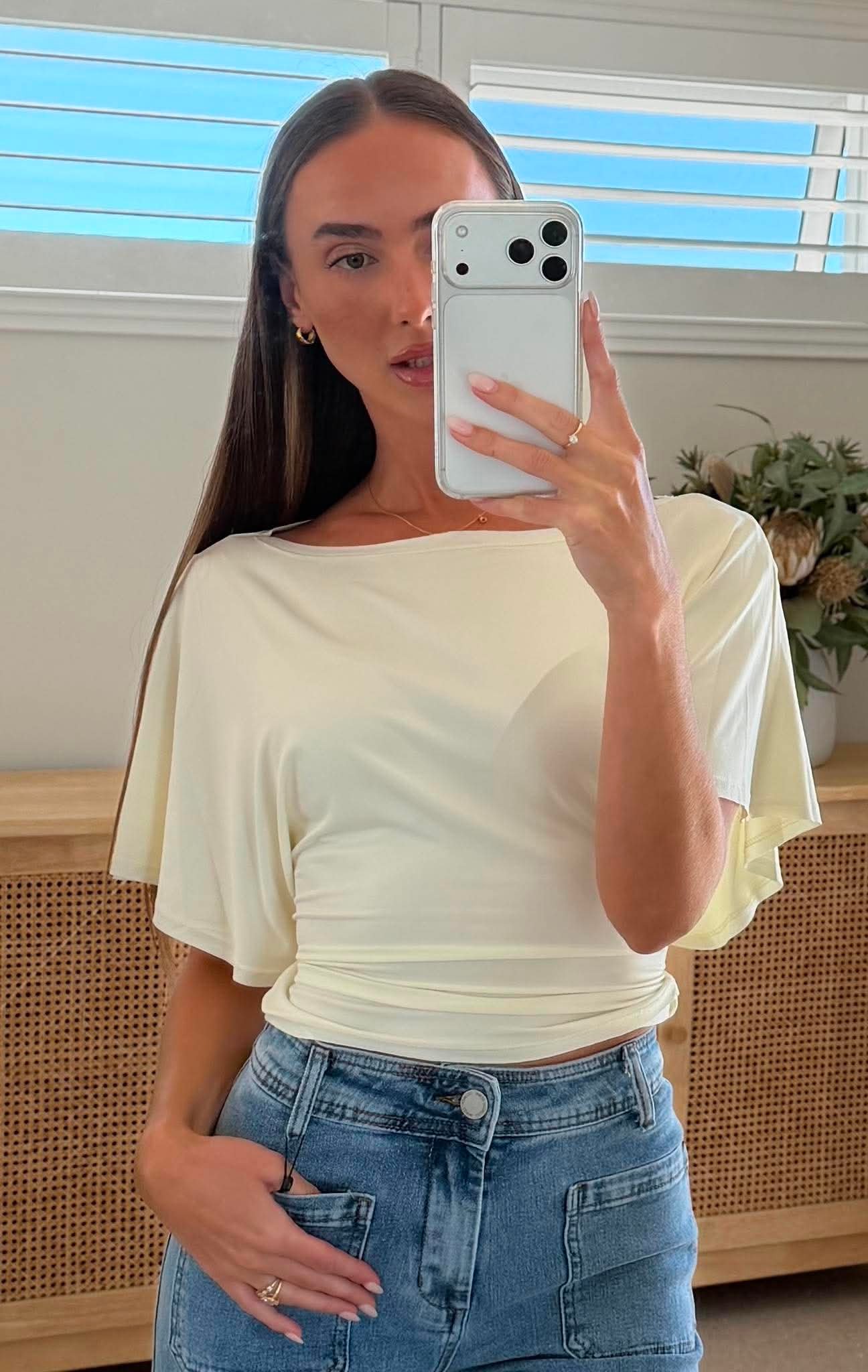 BATWING SLEEVE TEE