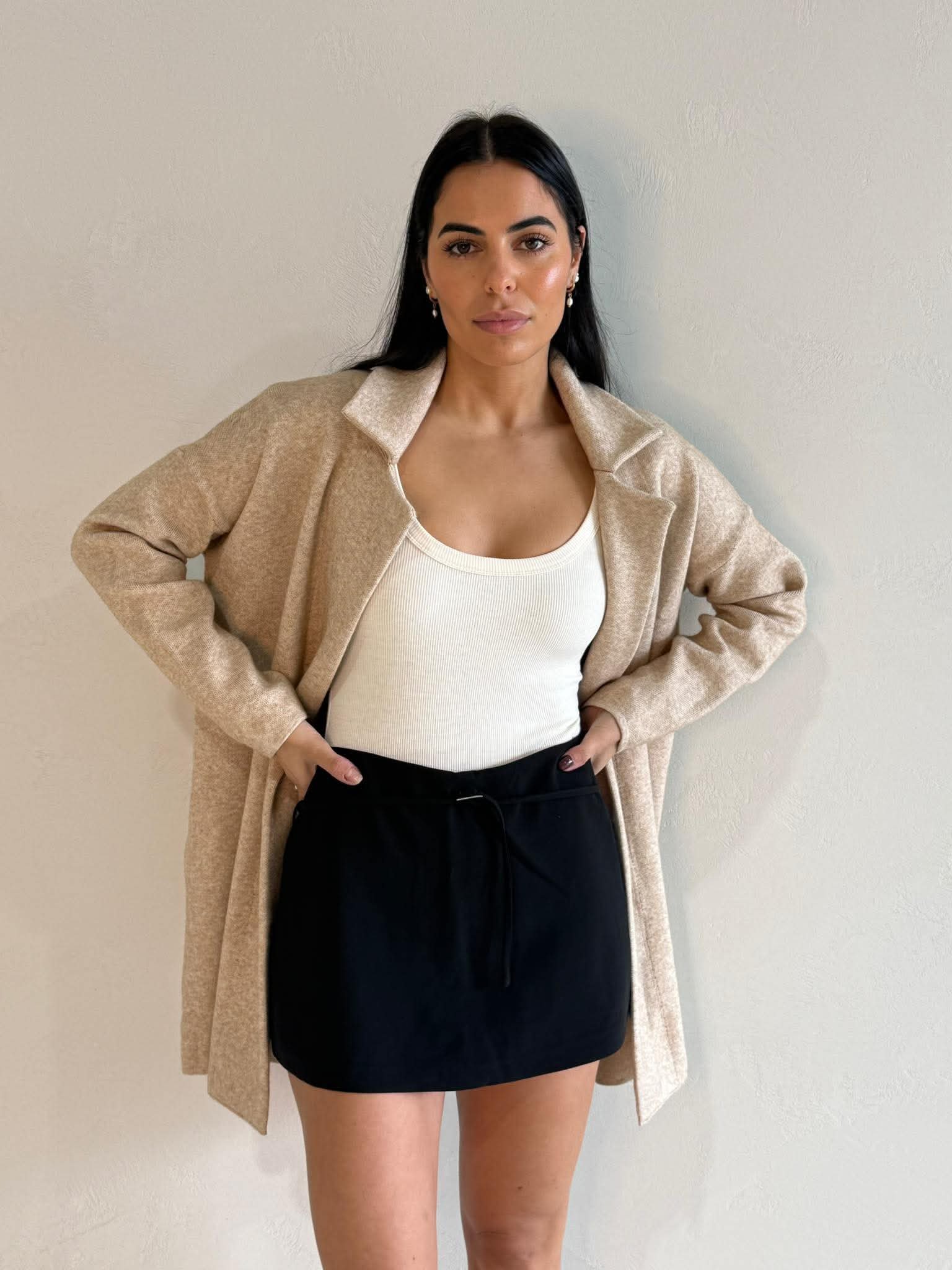 MINI SKORT-BLACK