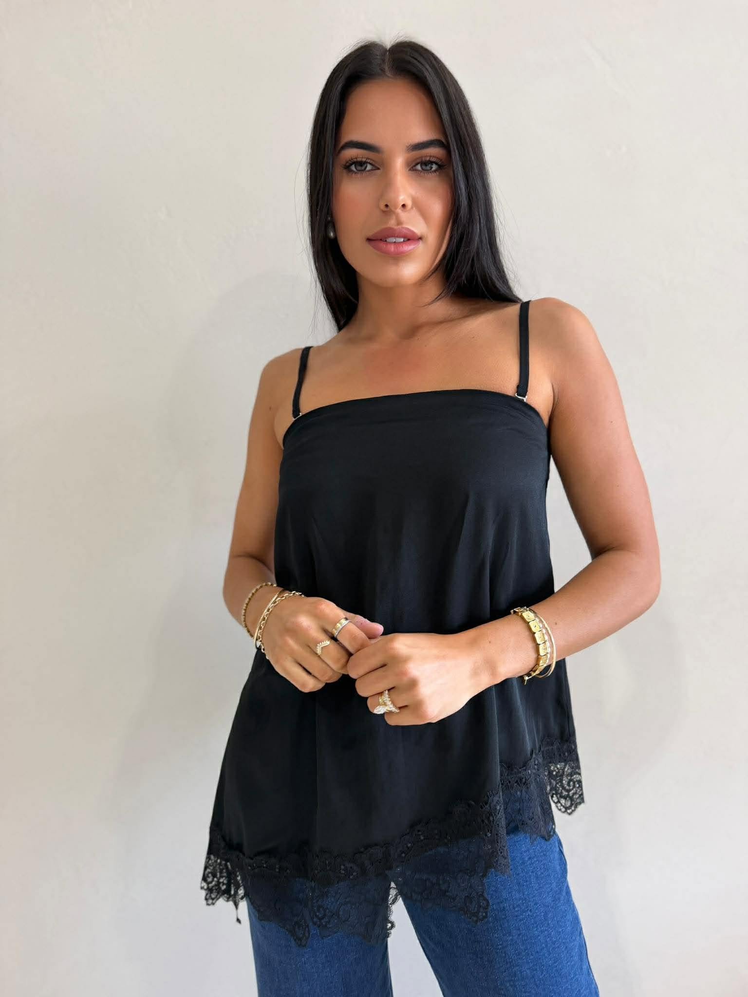 ELLEN TOP- BLACK