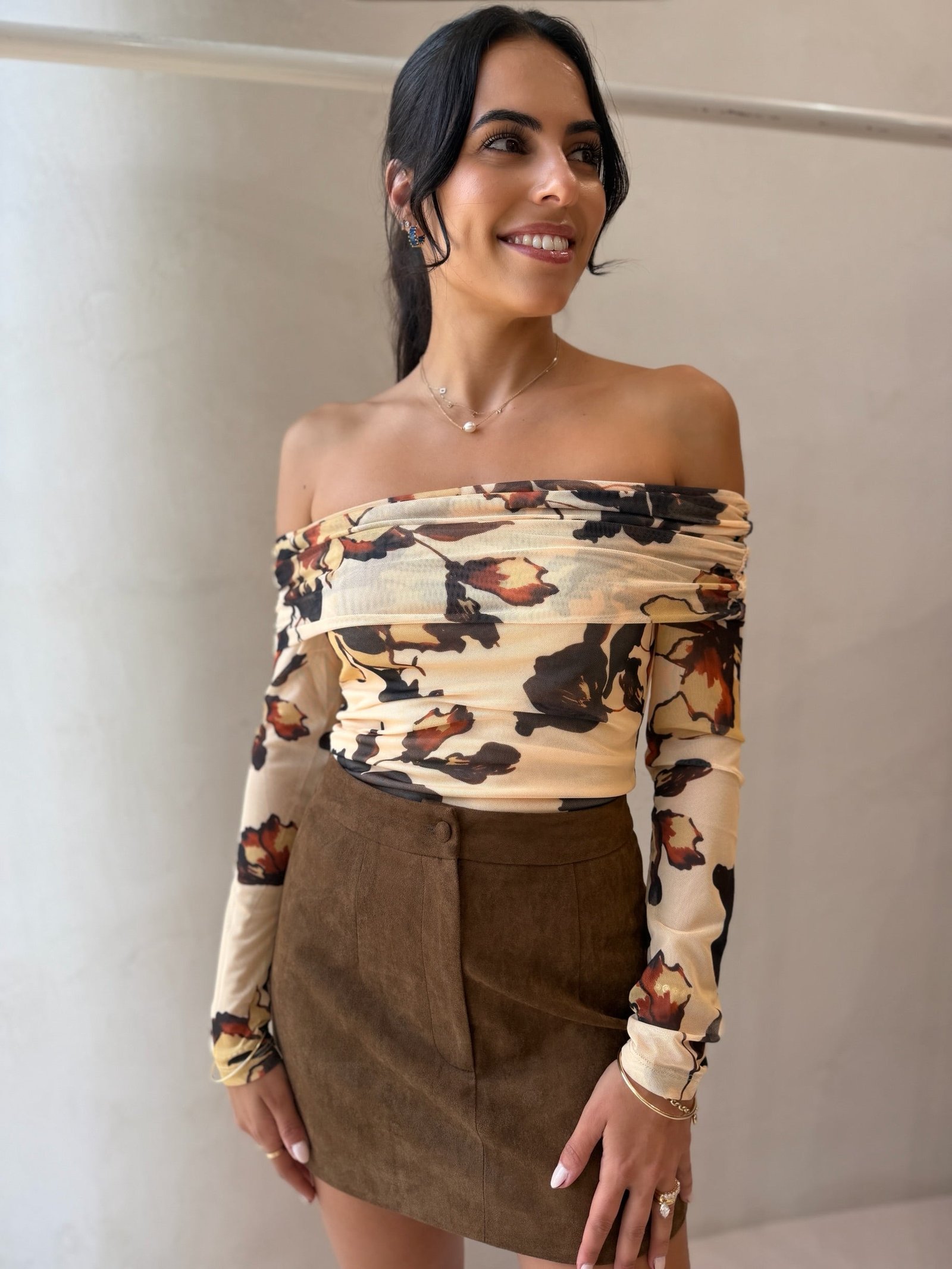 SUEDE MINI - CHOC